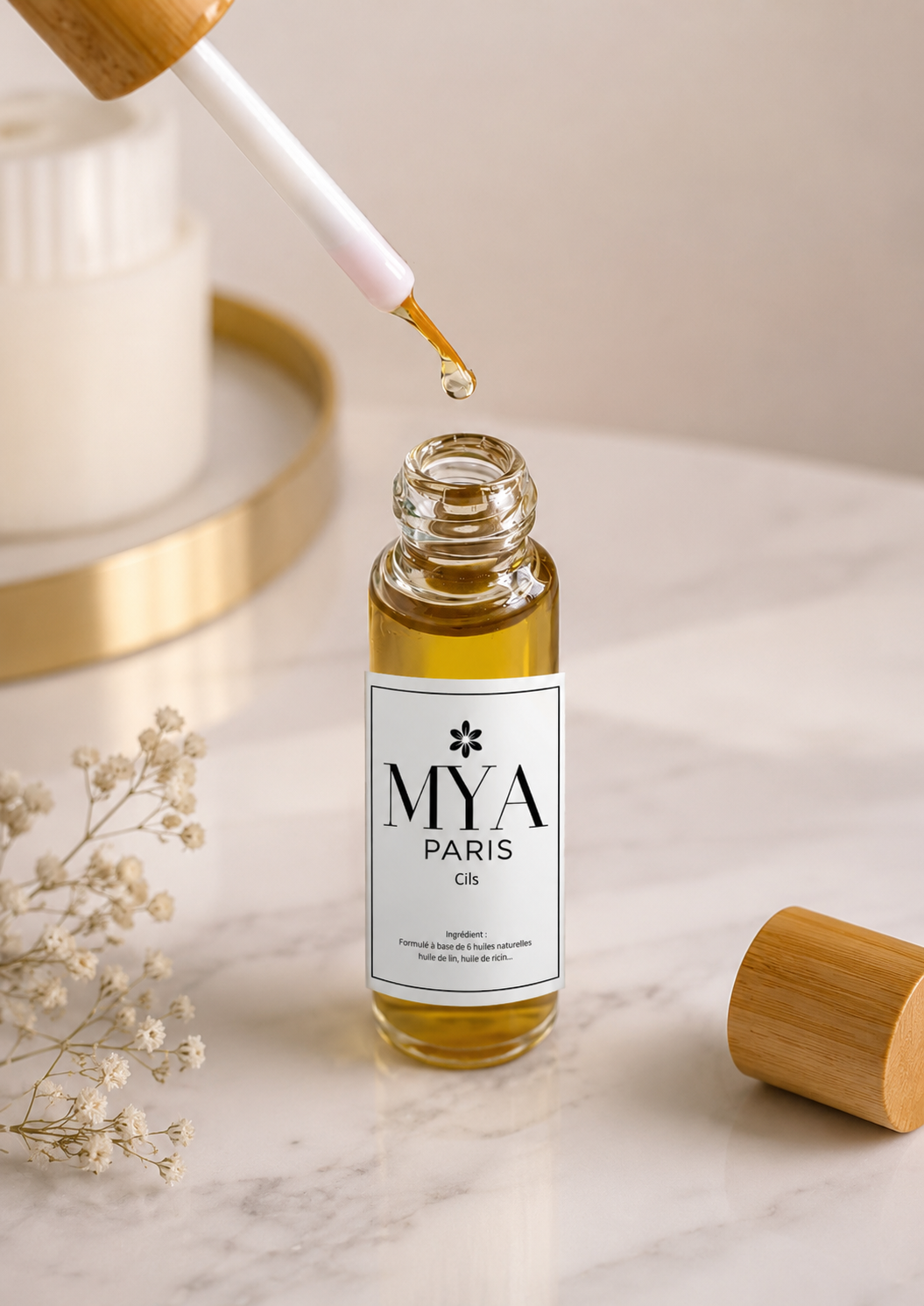 Sérum Soin Cils — AUX 6 HUILES NATURELLES ✨