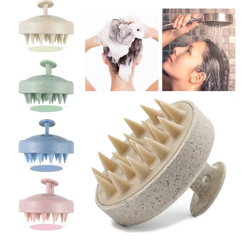 BROSSE SHAMPOING EN SILICONE ✨